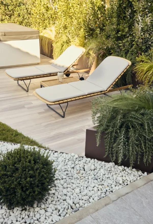 Lounge area with outdoor furniture